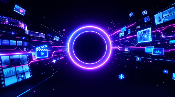 Neon portal converting video files between formats